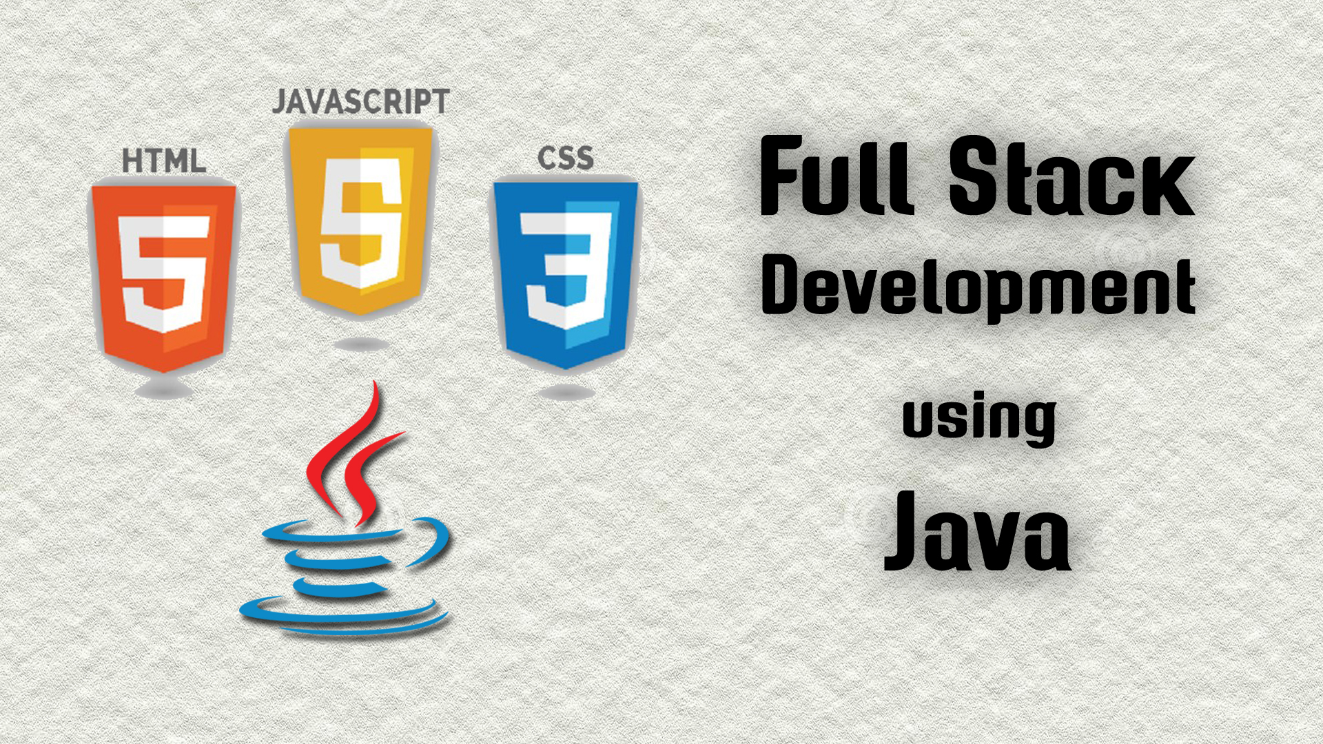 Full Stack Development using Java