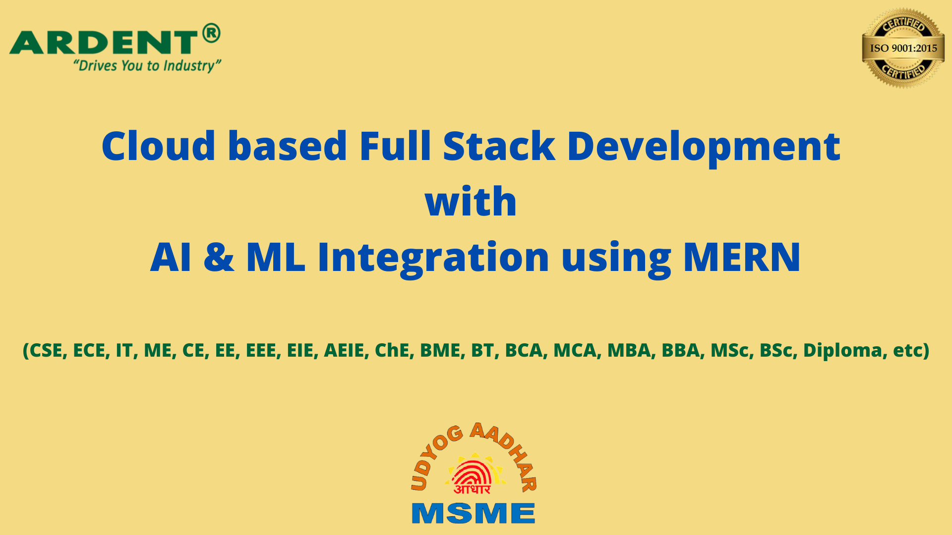 Cloud based Full Stack Development with AI ML Analytics using MERN